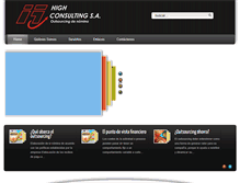 Tablet Screenshot of highconsultingsa.com
